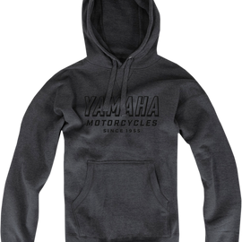 Yamaha Cycle Hoodie - Heather Black - Small