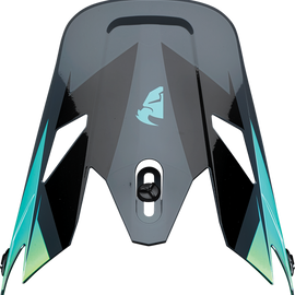 Sector Visor Kit - Fader - Acid/Teal