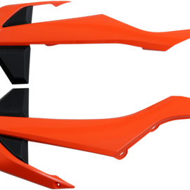 Radiator Shrouds - Orange/Black - 85 SX
