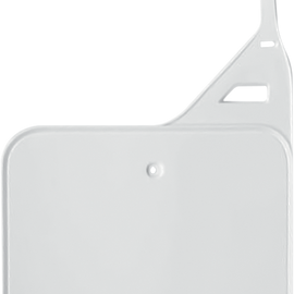 Front Number Plate - White - Suzuki
