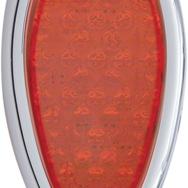 Taillight - Tear Drop - Red Lens