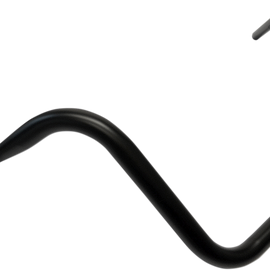 Flat Black Buffalo 12-1/2" Ape Hanger Handlebar