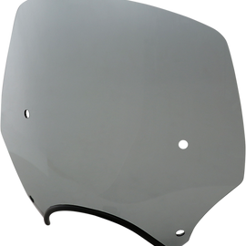 El Paso Windshield - 15" - 9" Headlight Cutout - Black Smoke