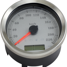 Programmable Speedometer - White Face - KM/H