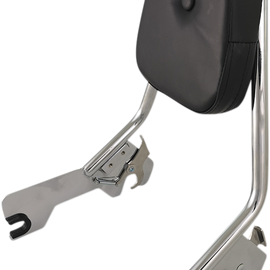 Quick-Release Backrest - Chrome