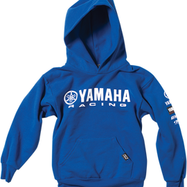 Youth Yamaha Racing Hoodie - Blue - XL