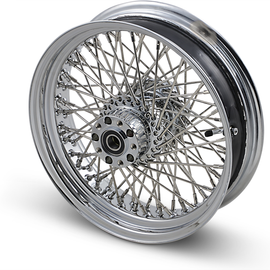 Rear Wheel - 80 Spoke - Single Disc/No ABS - Chrome - 16"x3.50" - '08+ XL