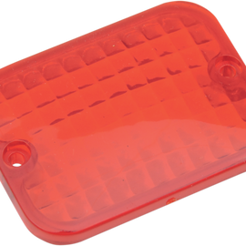 Replacement Rectangular Lens - Red