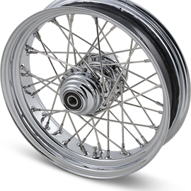 Rear Wheel - 80 Spoke - Single Disc/No ABS - Chrome - 16"x3.50"