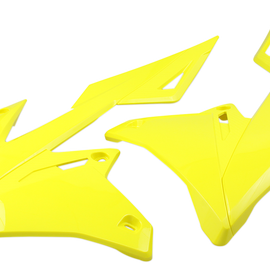 Radiator Shrouds - Yellow - RMZ