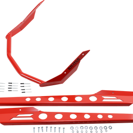 Rear Bumper - Ski-Doo 154" - Red