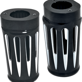 Cubiertas Suspension Delantera Arlen Ness Negro Anodizado FLHTD