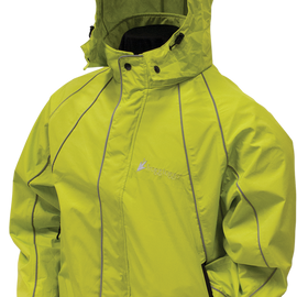 Toadz™ H-Toadz Rain Jacket - Hi-Viz Green - Medium