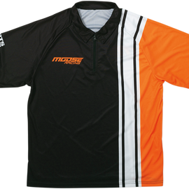 Pit Shirt - Black/Orange/White - Small