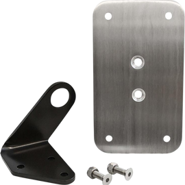 License Plate Bracket - 1" Axle Mount