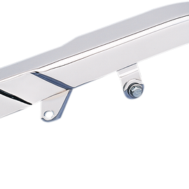 Upper Belt Guard - 93-99 FXST/FLST L88-92 International FXST/FLST - Chrome