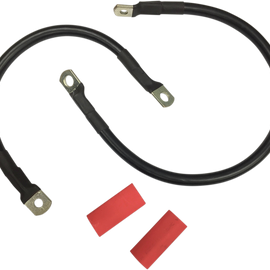 Black Battery Cable Set - '86-'03 XL