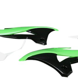 Replacement Body Kit - OEM Green/White/Black - KX85