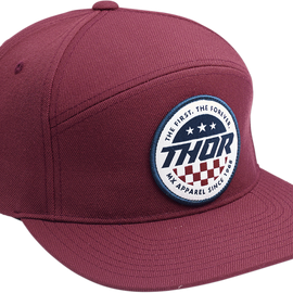 Patriot Snapback - Burgundy