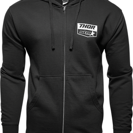 Star Racing Fleece Zip Up - Black - Large