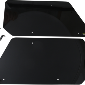 Rear Number Plates - Black