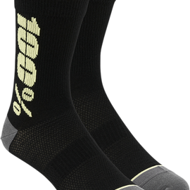 Rythym Socks - Black/Yellow - Small/Medium