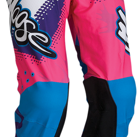 Agroid Pants - Pink/Blue/Purple - 42