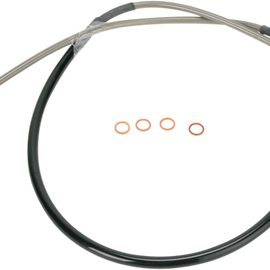 Brake Line - Front - Stainless Steel - Suzuki