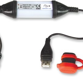 2.5 mm Barrel to USB Adapter - 2100 mA