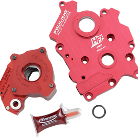 Race Oil Pump with Plate - M8