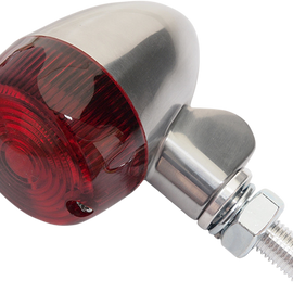 Marker Light - Single Filament - Aluminum/Red - Style 1