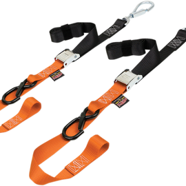 Cam Tie-Down - 1.5" - Black/Orange