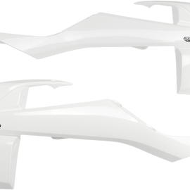 Radiator Shrouds - White - KTM