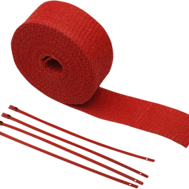 Exhaust Wrap - Red - 2x25