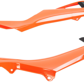 Radiator Shrouds - Orange/Black - SX 65