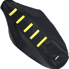 Ribbed Seat Cover - Yellow - Suzuki