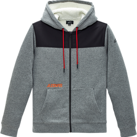 Alliance Sherpa Hybrid Jacket - Charcoal Heather - Large