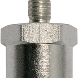 Straight Adapter - 3/8"-24 Female - Stainless Steel