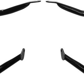 Saddlebag Bars - Black - Touring