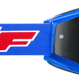 PowerBomb Sand Goggles - Rocket - Blue - Smoke