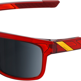 Type-S Sunglasses - Red - Black Mirror
