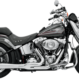 Escape Bassani Xhaust 2 a 1 Corto Cromo Softail