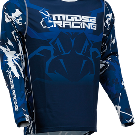 Agroid Jersey - Blue/White - Medium