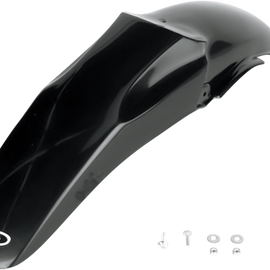 MX Rear Fender - Black - Suzuki