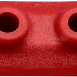 Extra Large Backer Plates - Red - Twin - 48 Pack