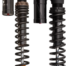 970 Series Piggyback Shocks - Gloss Black/Matte Black - 12.00"