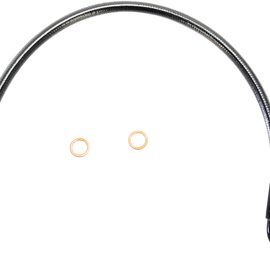 Brake Line - Front - Black Pearl - 19"