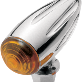 Bullet Marker Light - Chrome/Ball-Milled