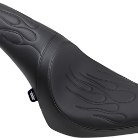 Predator Seat - Flame Stitched - Softail '00-'05