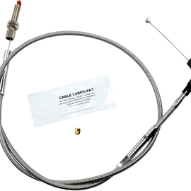 Throttle Cable - Suzuki - Stainless Steel